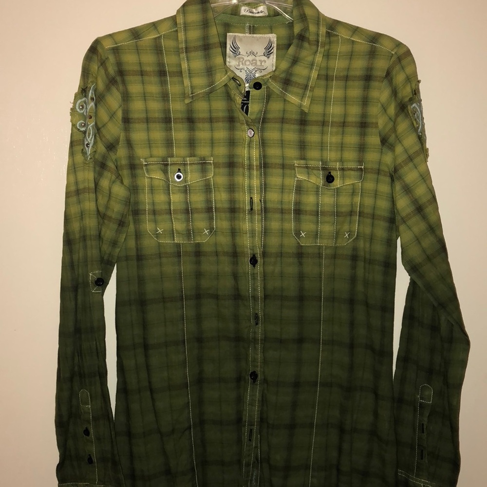 Roar Button Down Shirt